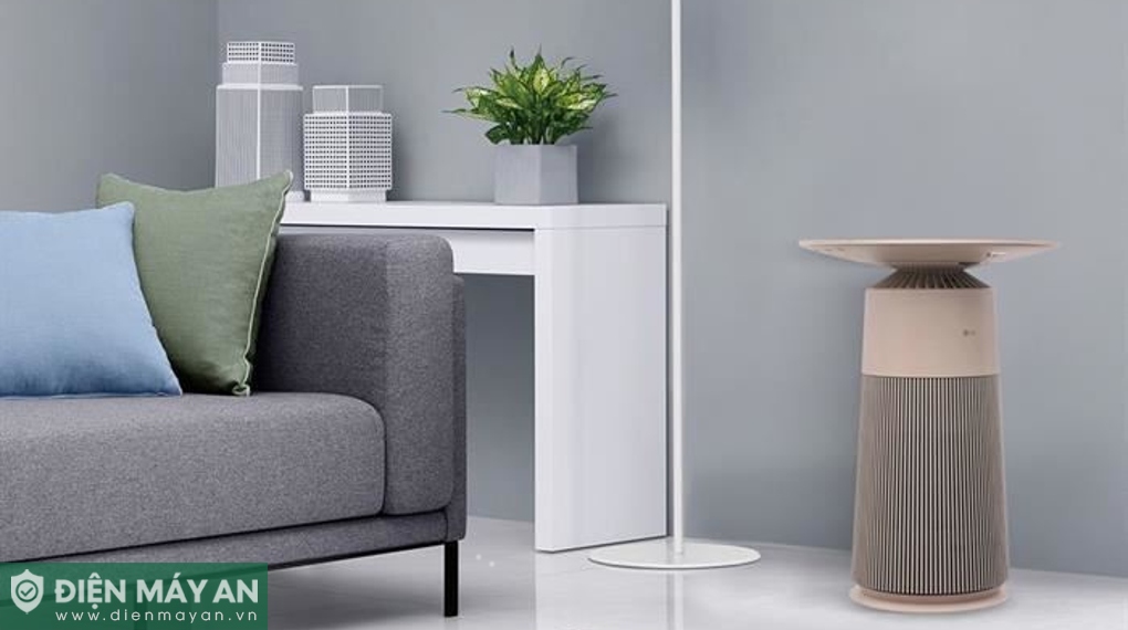 Máy lọc không khí LG PuriCare Aero Furniture AS20GPBK0 màu nâu 28W